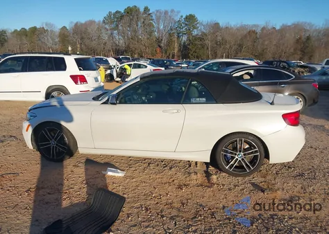 2018 BMW M240I из США, поврежденный, VIN WBA2N1C50JVC27801